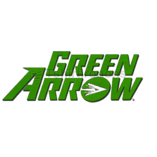 Green Arrow T-shirts Iron On Transfers N4972 - Click Image to Close